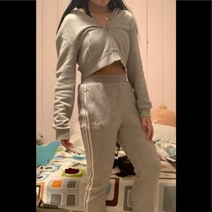 Adidas Grey Sweatpants